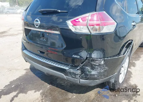 2015 Nissan Rogue S z USA, uszkodzony, nr VIN 5N1AT2MK5FC914606
